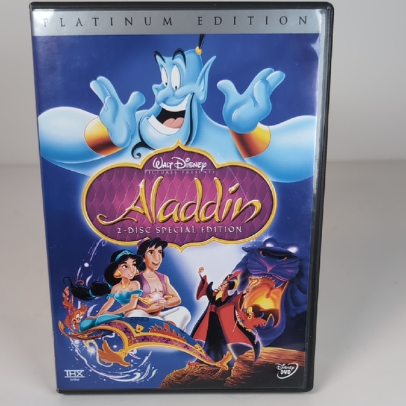 Disney Aladdin Platinum Edition DVD - Picture 1 of 4